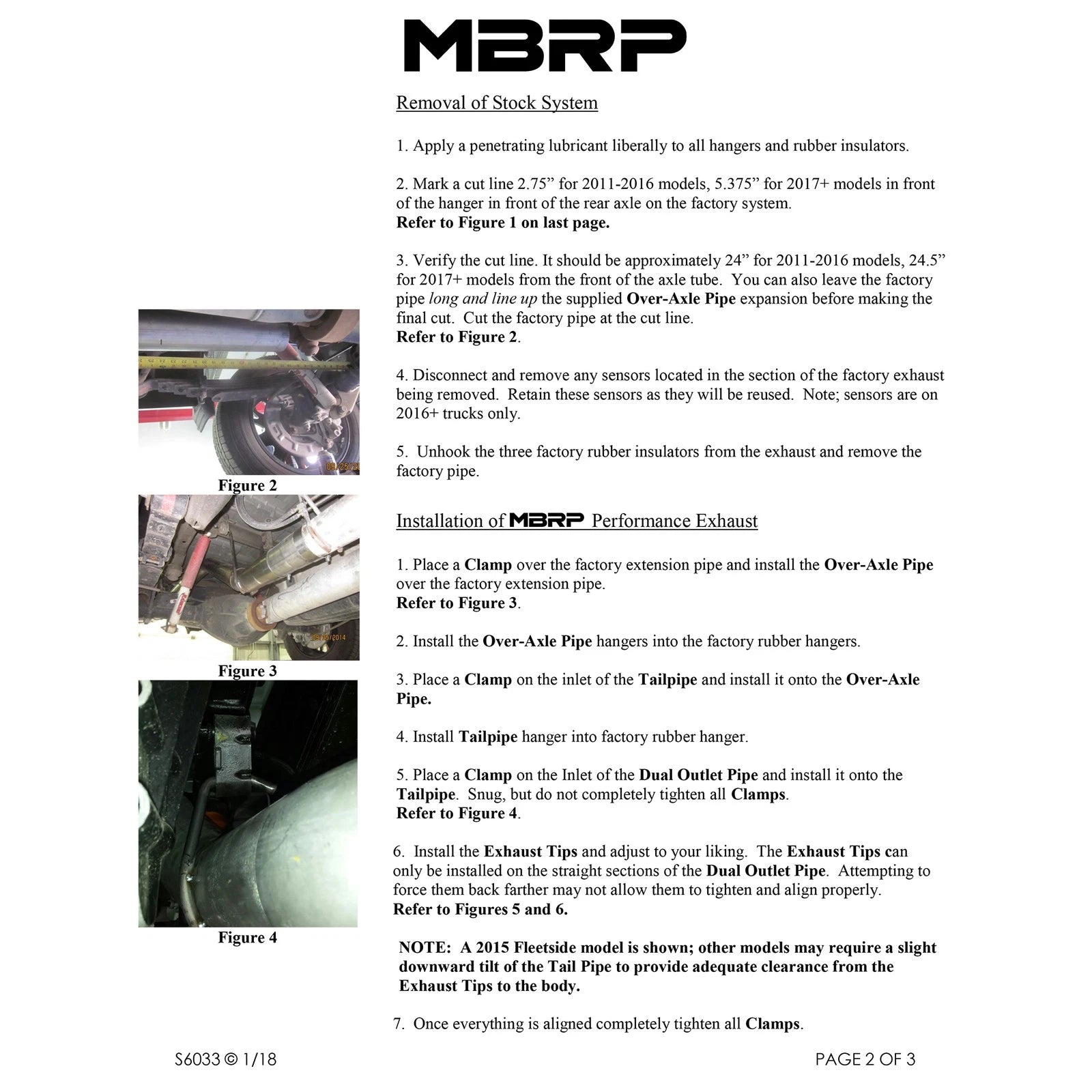 MBRP Alum Exhaust System | Chevy/GMC 2500/3500 4in Filter Back D&S (S6033AL)