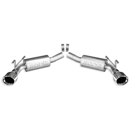 Borla Axle-Back Exhaust System - ATAK | 2010-2013 Chevrolet Camaro 6.2L (11788)