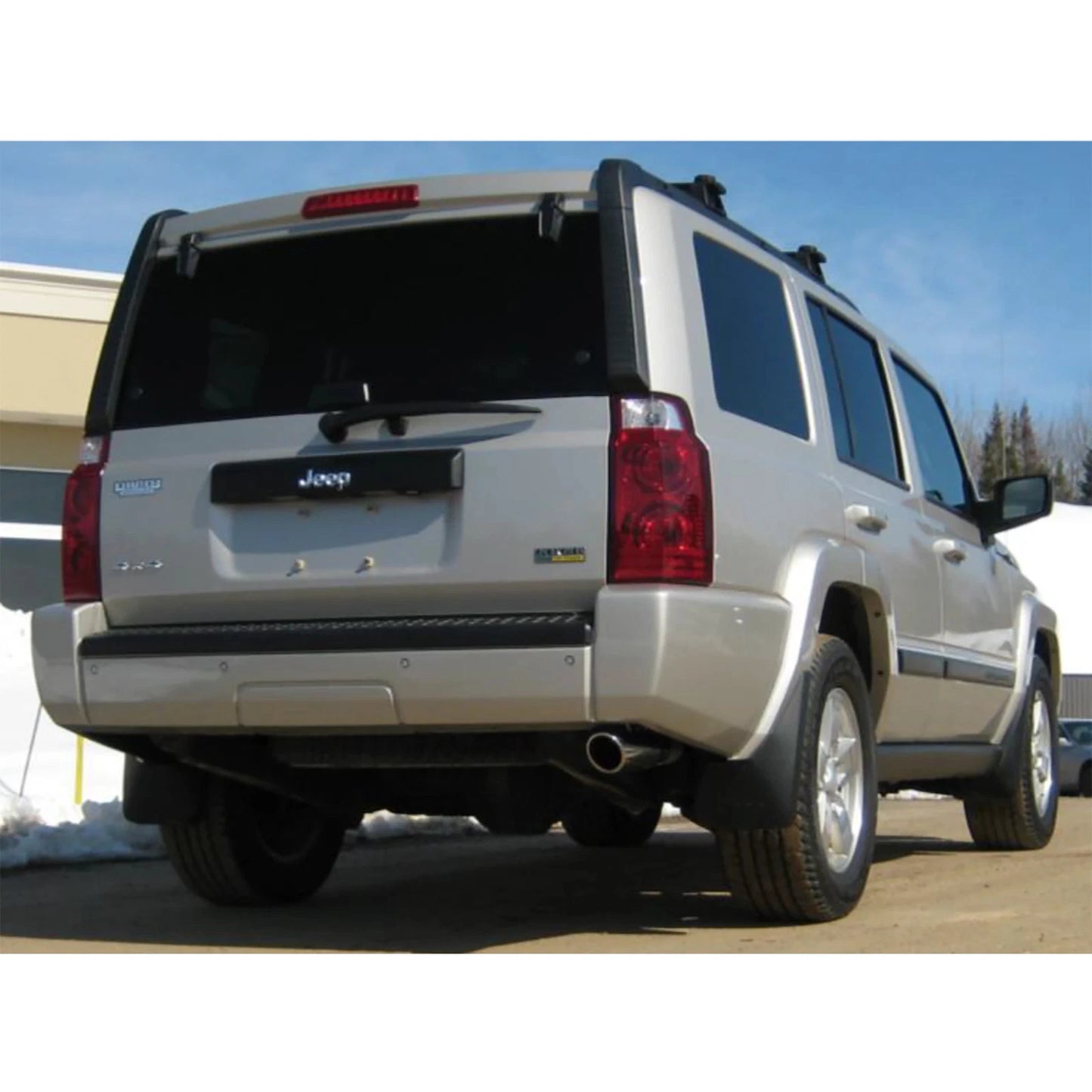 MBRP 3in. Cat-Back Single Rear Exit Exhaust | Jeep Commander 2006-08 4.7L / 5.7L Hemi (S5504409)