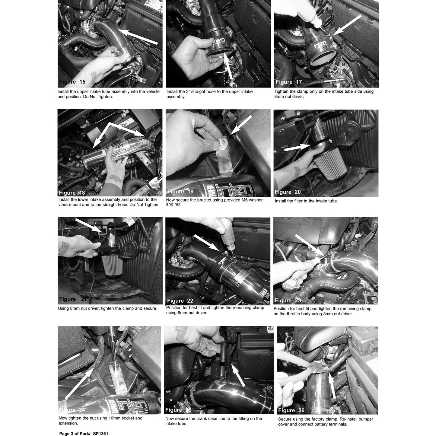Injen Cold Air Intake | Hyundai Elantra (13-17) / Kia Sportage (04-10) / Kia Optima (06-10) (SP1361BLK)