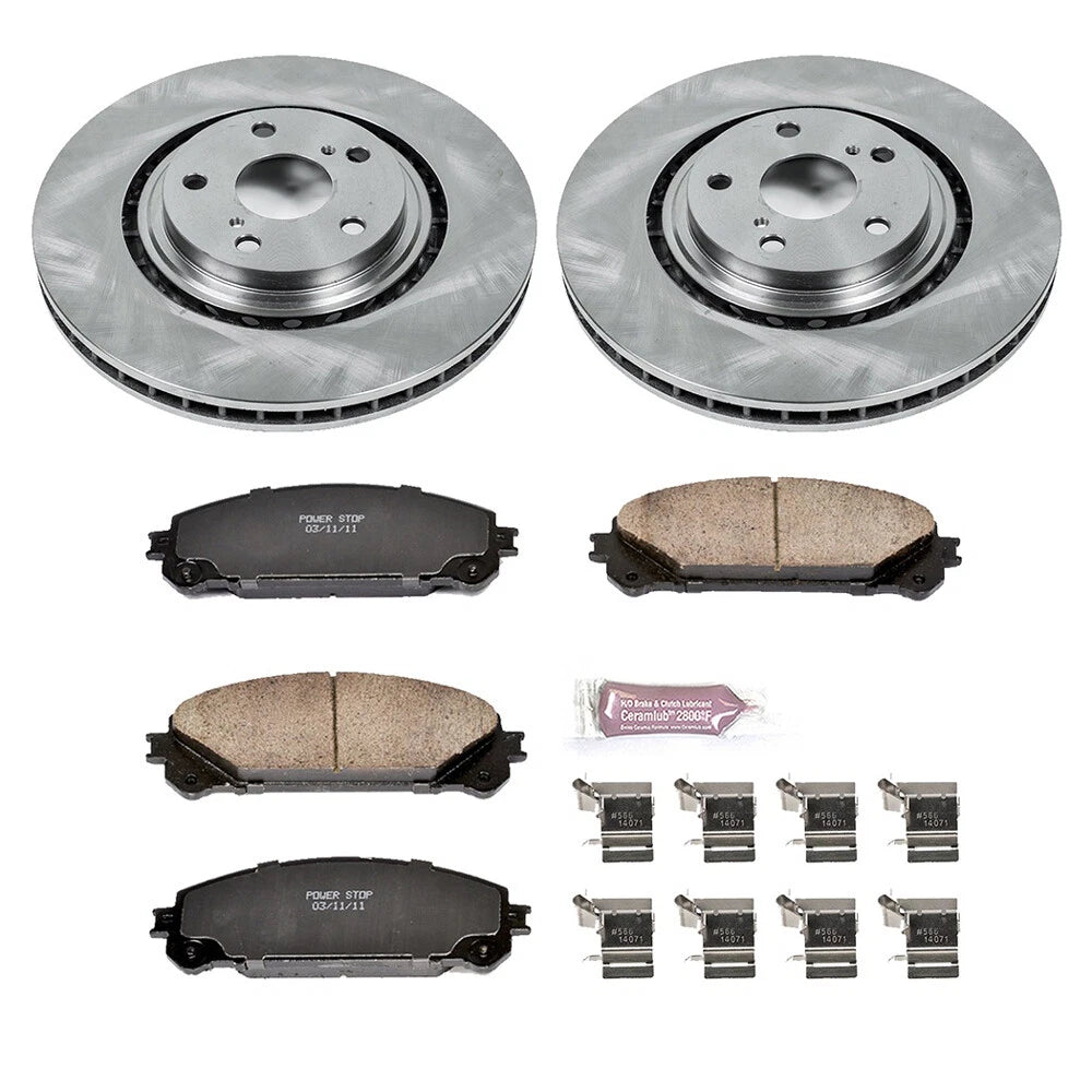 PowerStop Brake Kit | 2015–2017 Lexus NX200t (KOE4713)