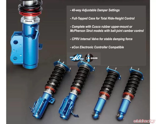 Cusco Street Zero A TwinTube Coilovers | Toyota GR86 (22+) (6C1 61N CP)