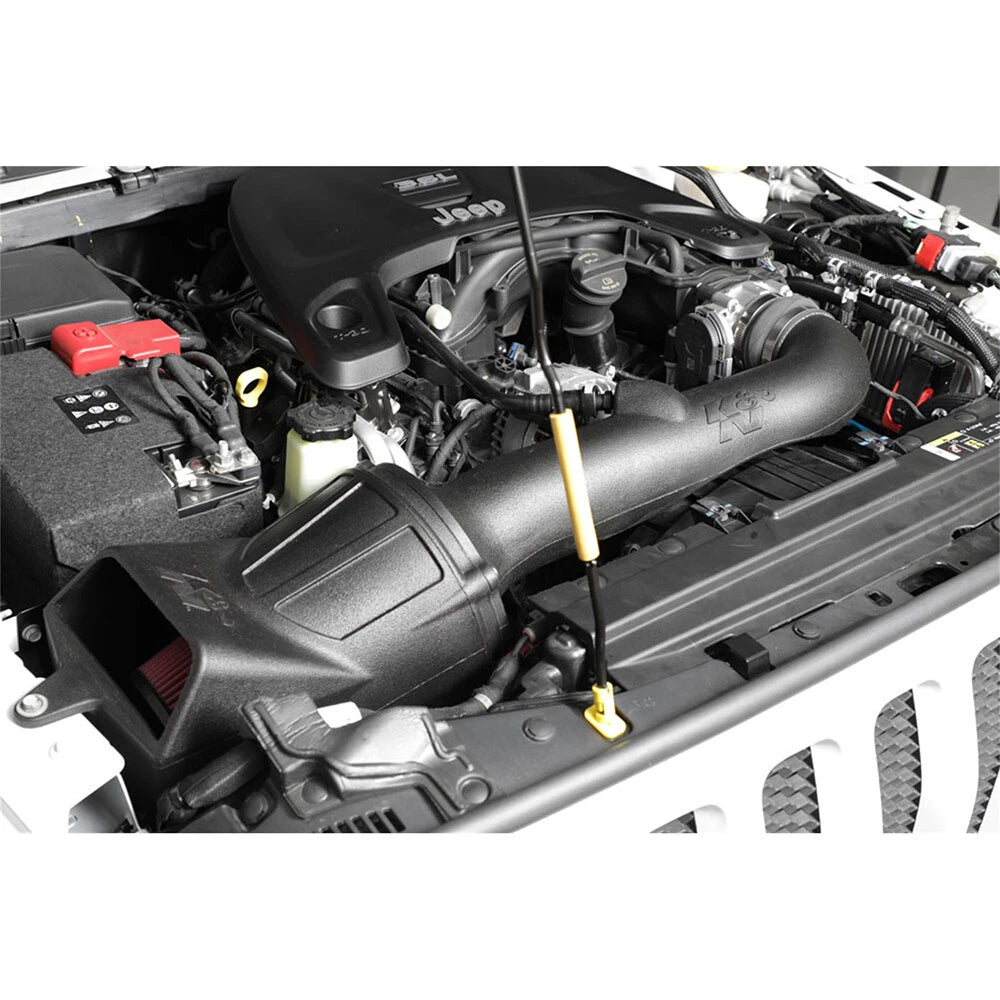 K&N 2018 Jeep Wrangler JL V6-3.6L F/I AirCharger Performance Intake | Jeep Wrangler (18+)