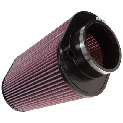 K&N RU-1024 Universal Oval Tapered Performance Washable Air Filter for Intake