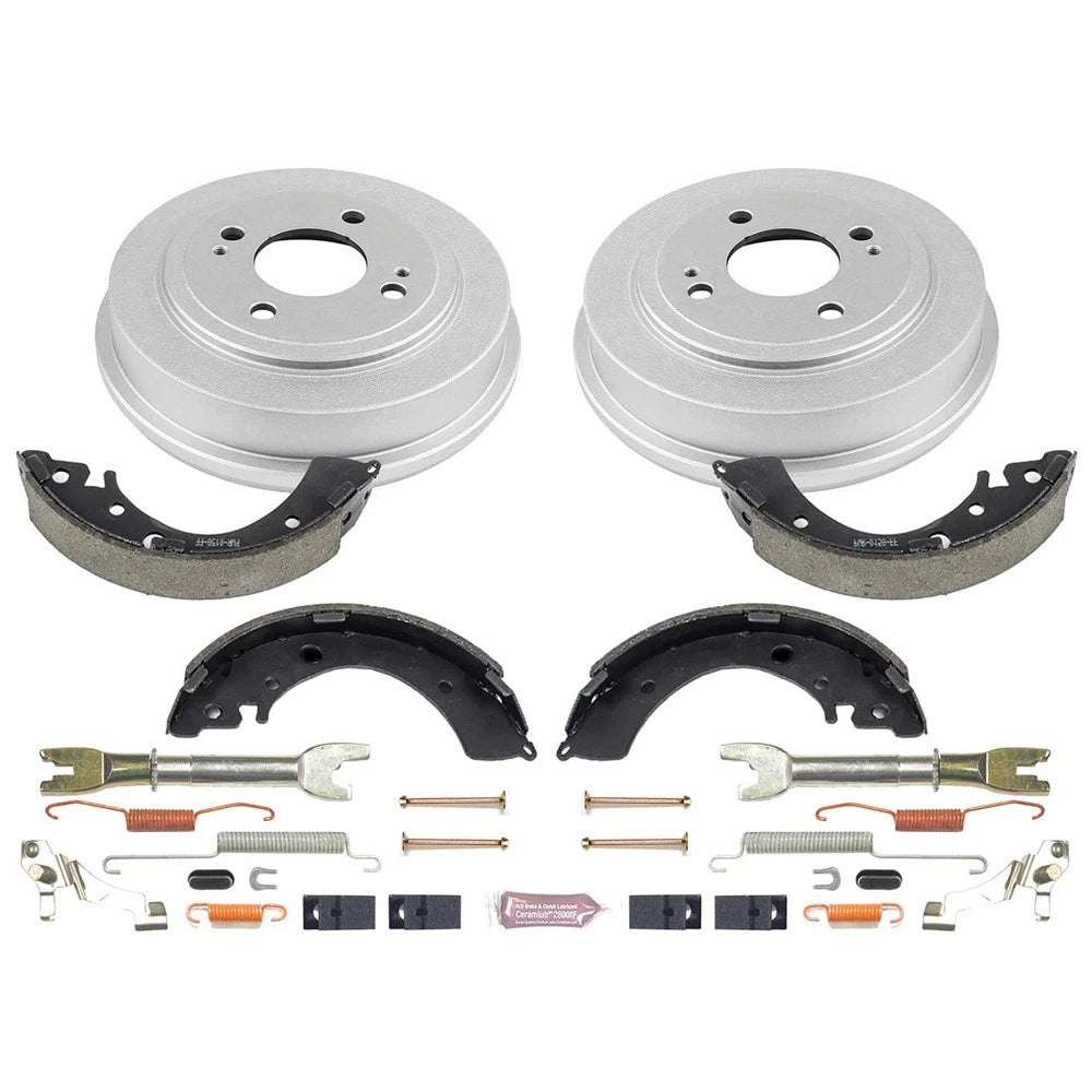 PowerStop Drum Kit | 1996–2000 Honda Civic Coupe (KOE15309DK)