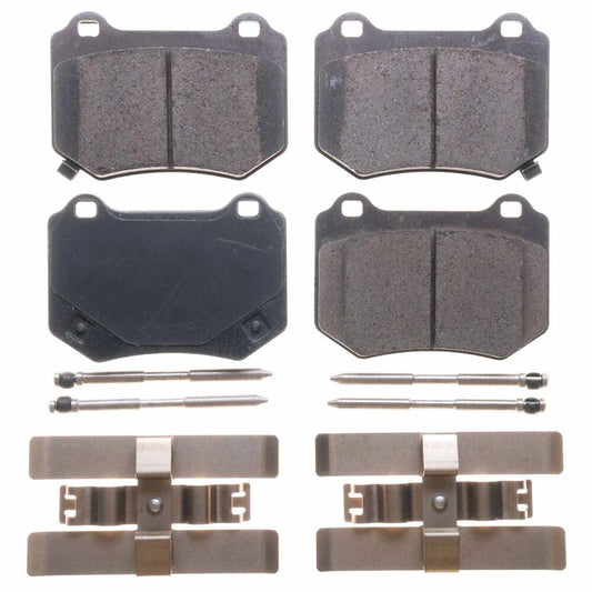 PowerStop Z17 Evolution Ceramic Rear Brake Pads w/ Hardware | Subaru WRX STI (18-19)