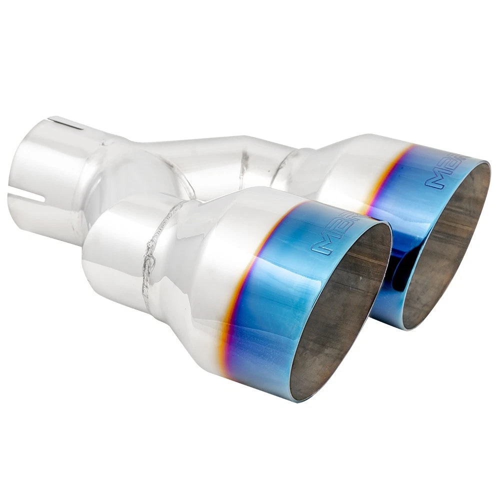 MBRP Single Wall Angle Cut Dual 4-Inch Outlet | Universal (T5178BE)