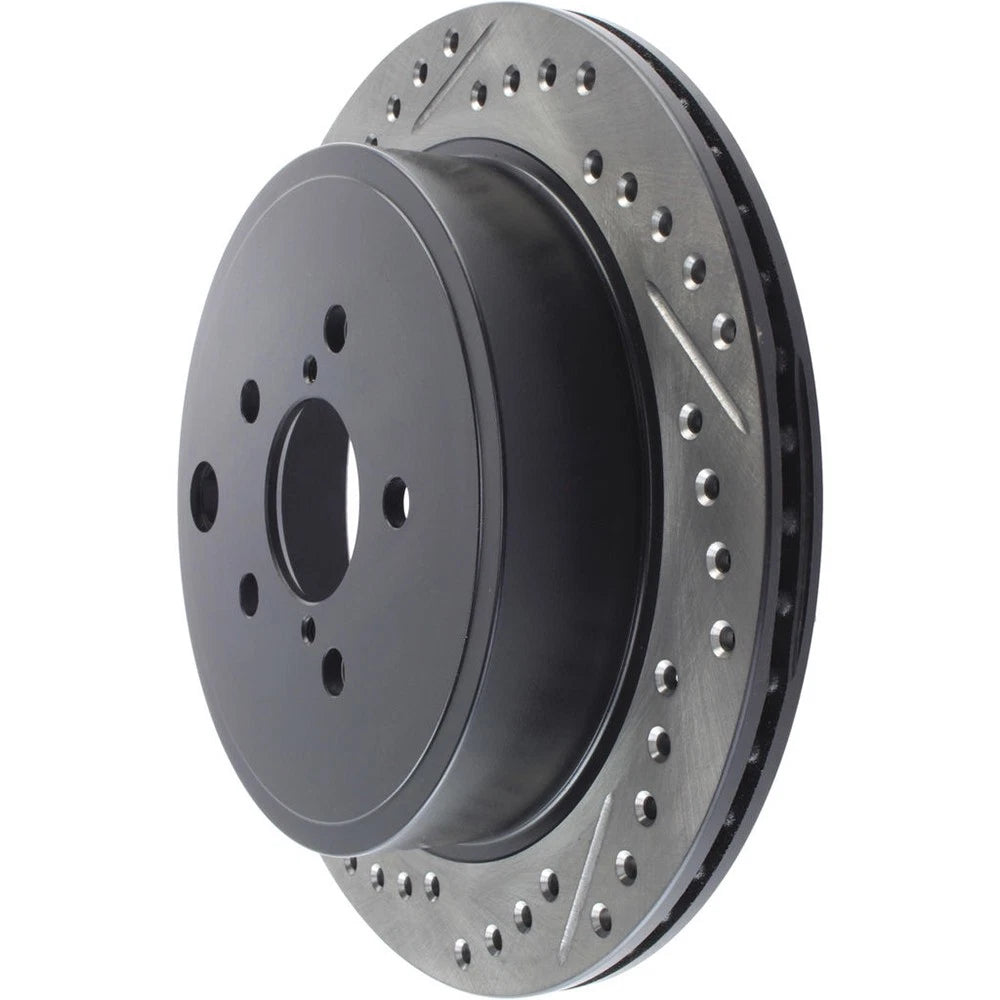 StopTech 127.47031R Rear Right Drilled Brake Rotor for 13-18 BRZ / 10-14 Legacy