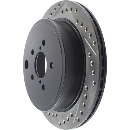 StopTech 127.47031R Rear Right Drilled Brake Rotor for 13-18 BRZ / 10-14 Legacy
