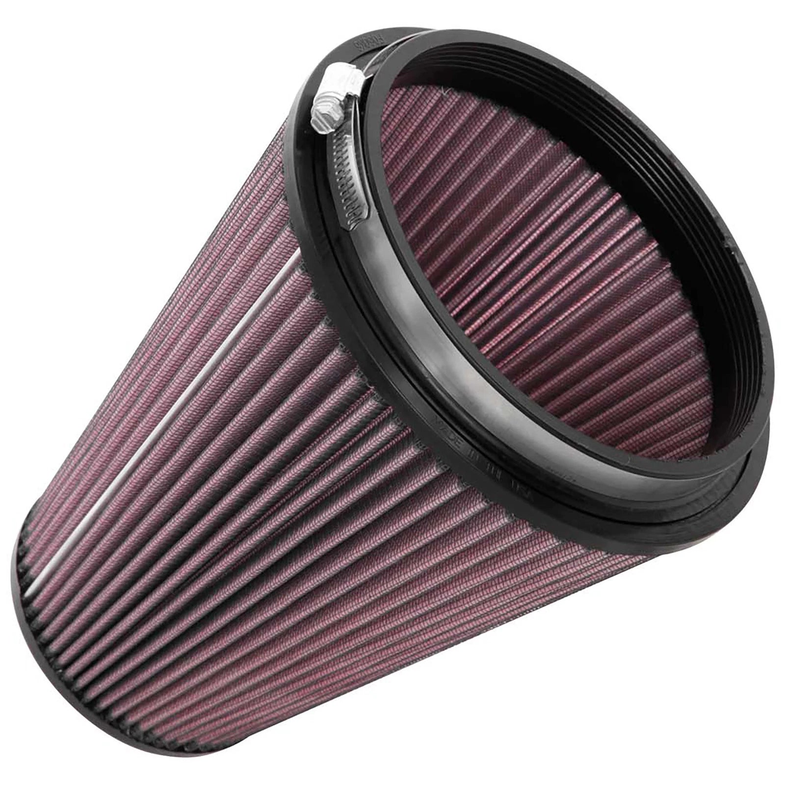 K&N RU-5046 Universal Round Tapered Performance Washable Air Filter for Intake