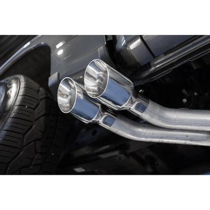 MBRP Aluminized Dual Pre-Axle Cat Back Exhaust w/ 2.5in OD Tips | Ford F150 (21+) (S5219AL)