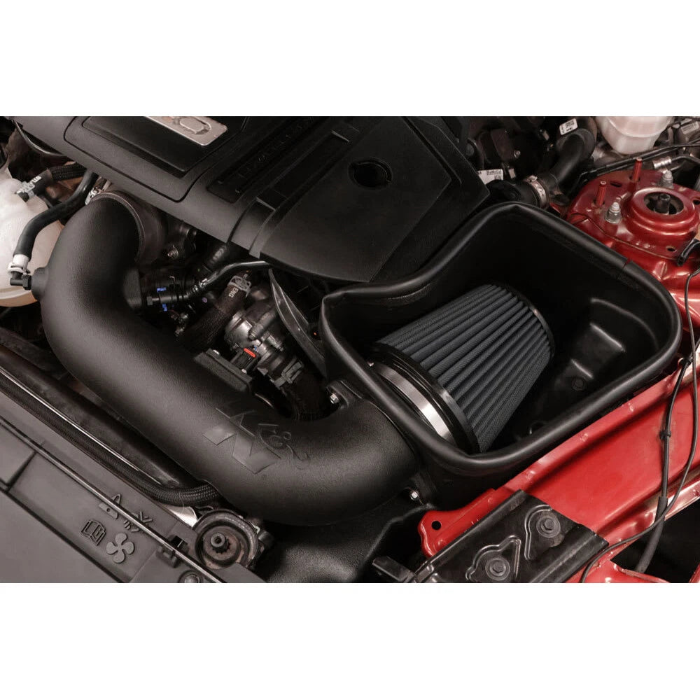 K&N 18-23 Ford Mustang GT 5.0L V8 F/I Dryflow Performance Air Intake System | Ford Mustang (18-23) (30-2605)