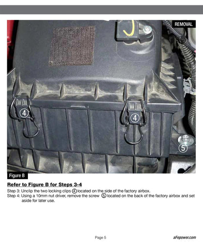 aFe Magnum Force Stage-2 Pro 5R Cold Air Intake | Nissan Titan XD V8-5.0L (16-19) (54-13026R)