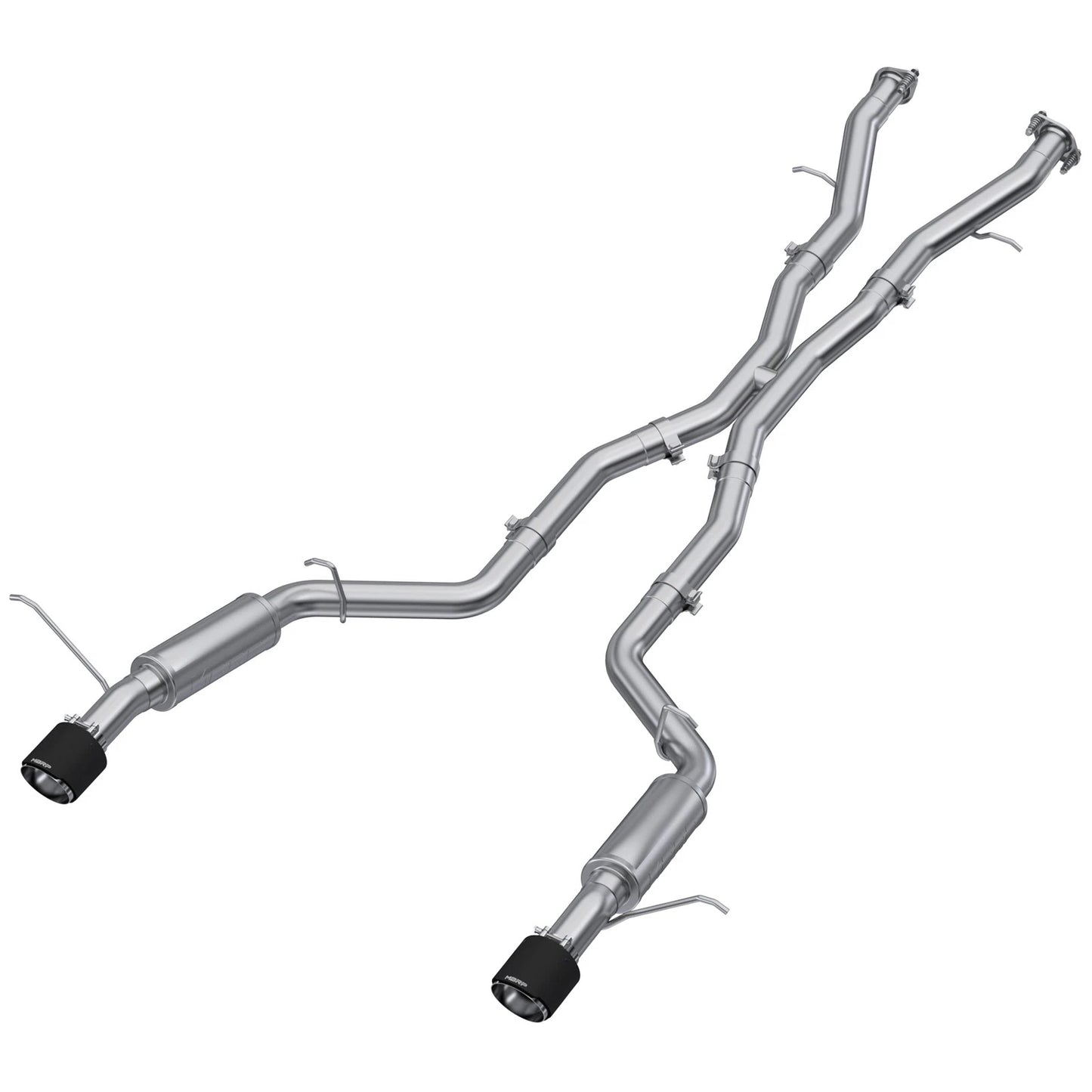 MBRP 18-23 Dodge Durango SRT 6.4L Armor Pro T304 SS 3in Cat Back Exhaust Dual Rear Exit w/ CF Tips | Dodge Durango (18-23) (S51053CF)