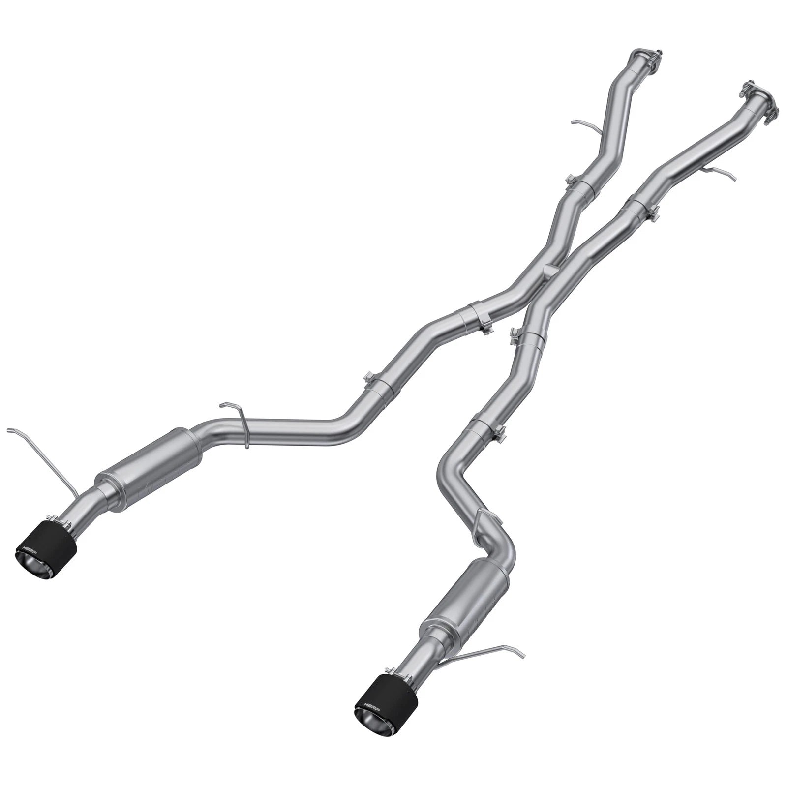 MBRP 18-23 Dodge Durango SRT 6.4L Armor Pro T304 SS 3in Cat Back Exhaust Dual Rear Exit w/ CF Tips | Dodge Durango (18-23) (S51053CF)