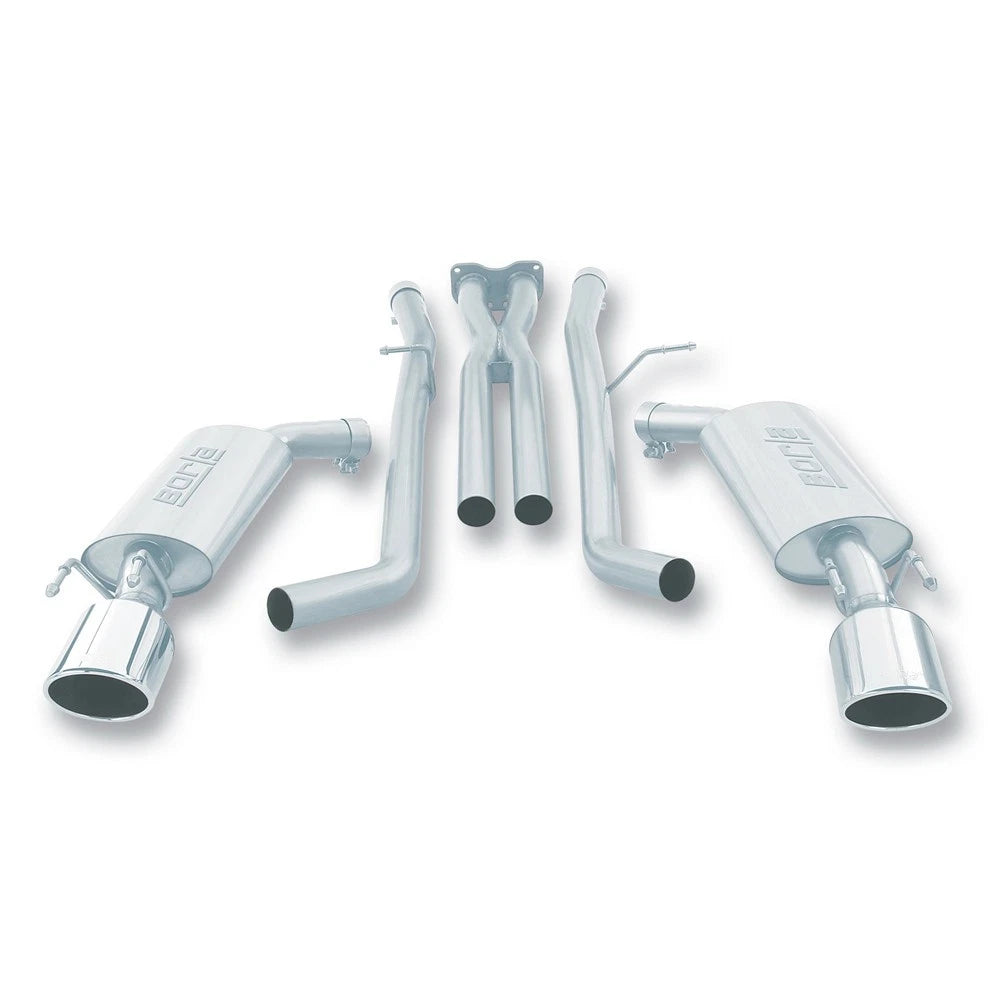 Borla Cat-Back Exhaust System - S-Type Classic | 2005-2006 Pontiac GTO 6.0L (140165)