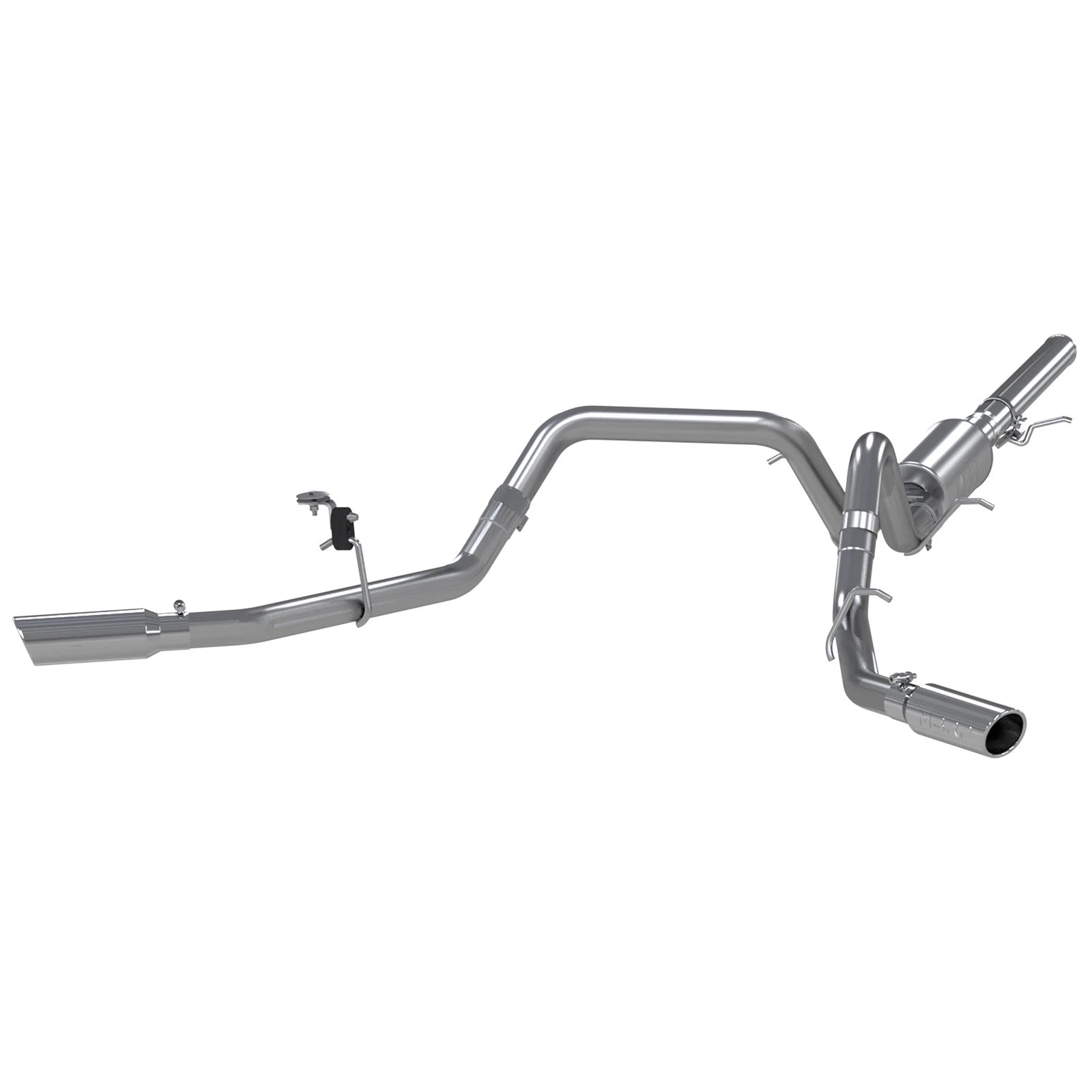 MBRP 3in D&S Side Alum Cat-Back Exhaust | Chevy/GMC 1500 Silverado/Sierra 4.3L/5.3L (S5082AL)