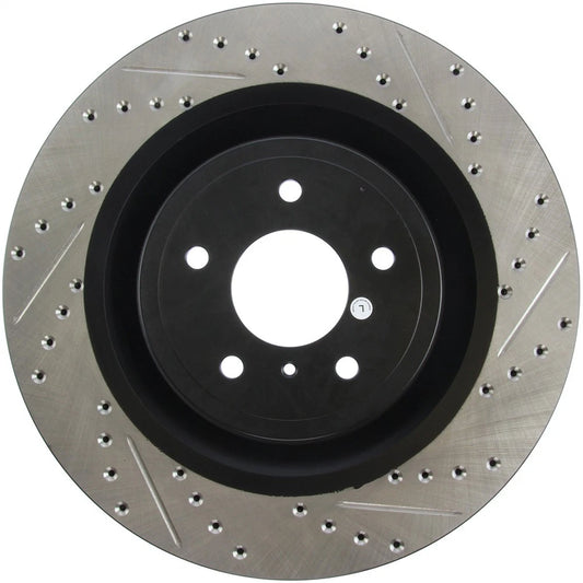 StopTech Drilled & Slotted Sport Rotor - Front Left | Multiple Fitments (127.42100L)
