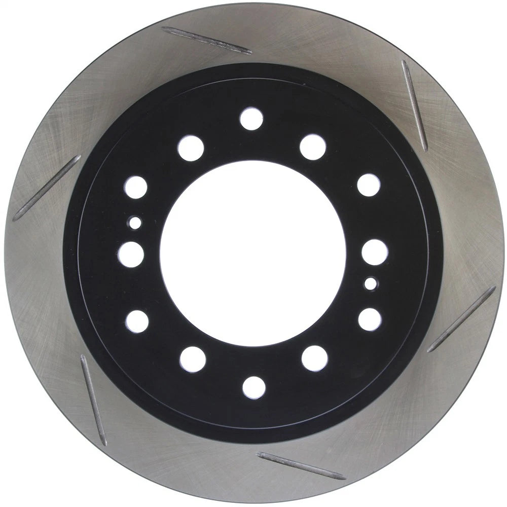 StopTech 126.44128SL Rear Left Slotted Brake Rotor for 2003-2009 GX470 / 4Runner