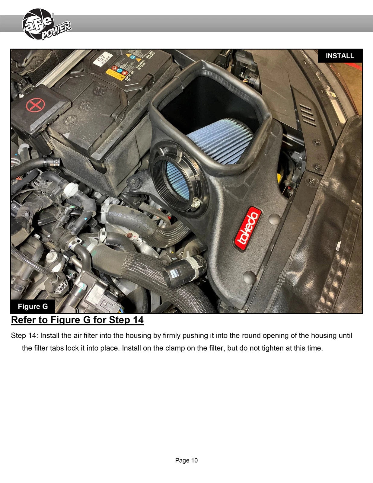 aFe 4" Stage-2 P5R AIS Air Filter Intake | Hyundai Veloster N 2019-20 (56-10021R)