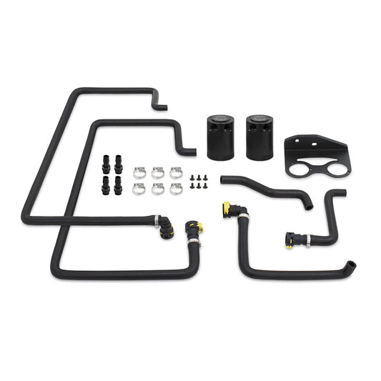Mishimoto Baffled Oil Catch Can Kit, Fits Ford F-150 2.7L EcoBoost 2018-2020