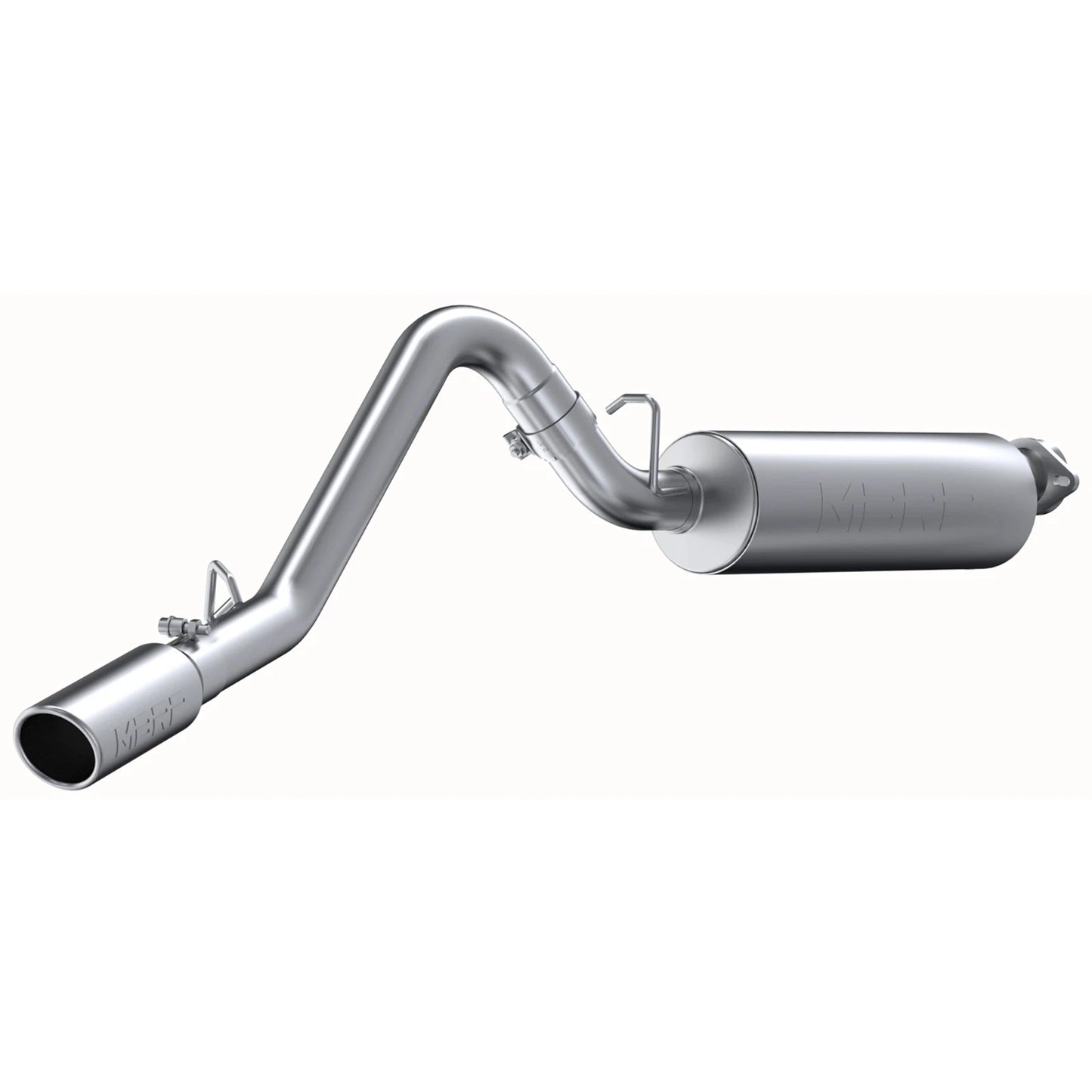 MBRP 2.5in Cat-Back Single Side Exhaust | Jeep Wrangler (JK) (00-06) (S5500409)