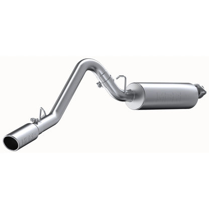 MBRP 2.5in Cat-Back Single Side Exhaust | Jeep Wrangler (JK) (00-06) (S5500409)