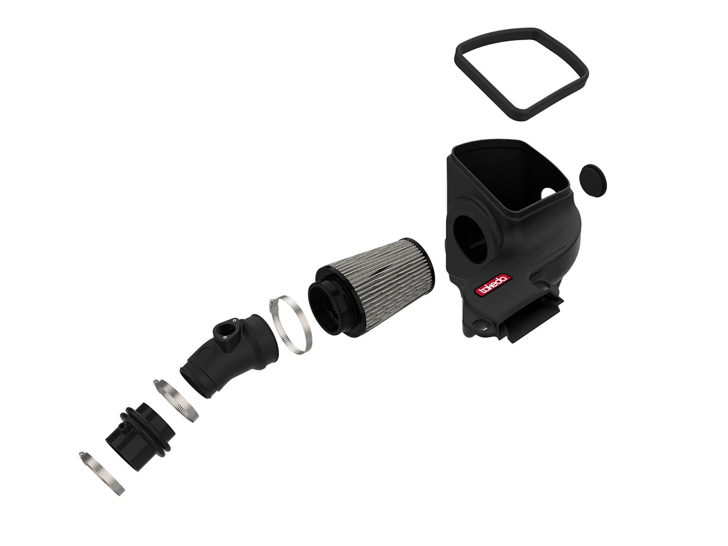 aFe Stage-2 PDS AIS Intake w/ 7" Pro DRY S Filter | Mazda 3 I4-2.5L (14-18) (56-10009D)