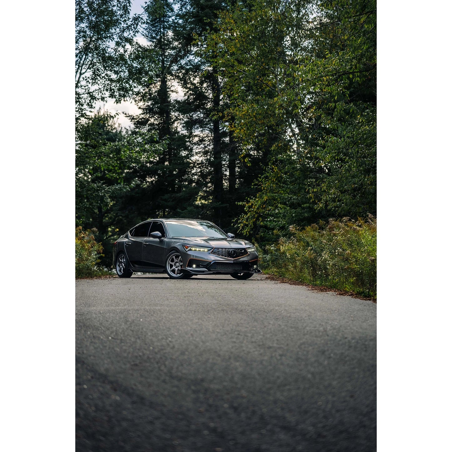 MBRP 3in Cat-Back Exhaust 2.5in Dual Split Rear w/ Burnt End Tips | Honda Civic SI (22-24) (S49033BE)