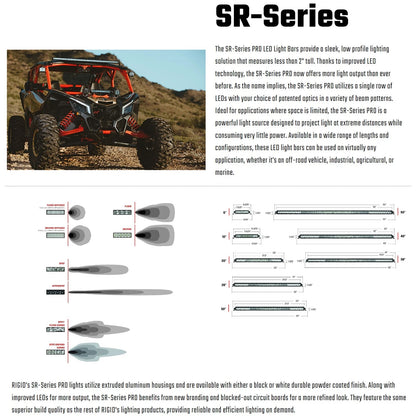 Rigid SR-Series Pro LED Light 40in | Off-road/Industrial (RIG940314)