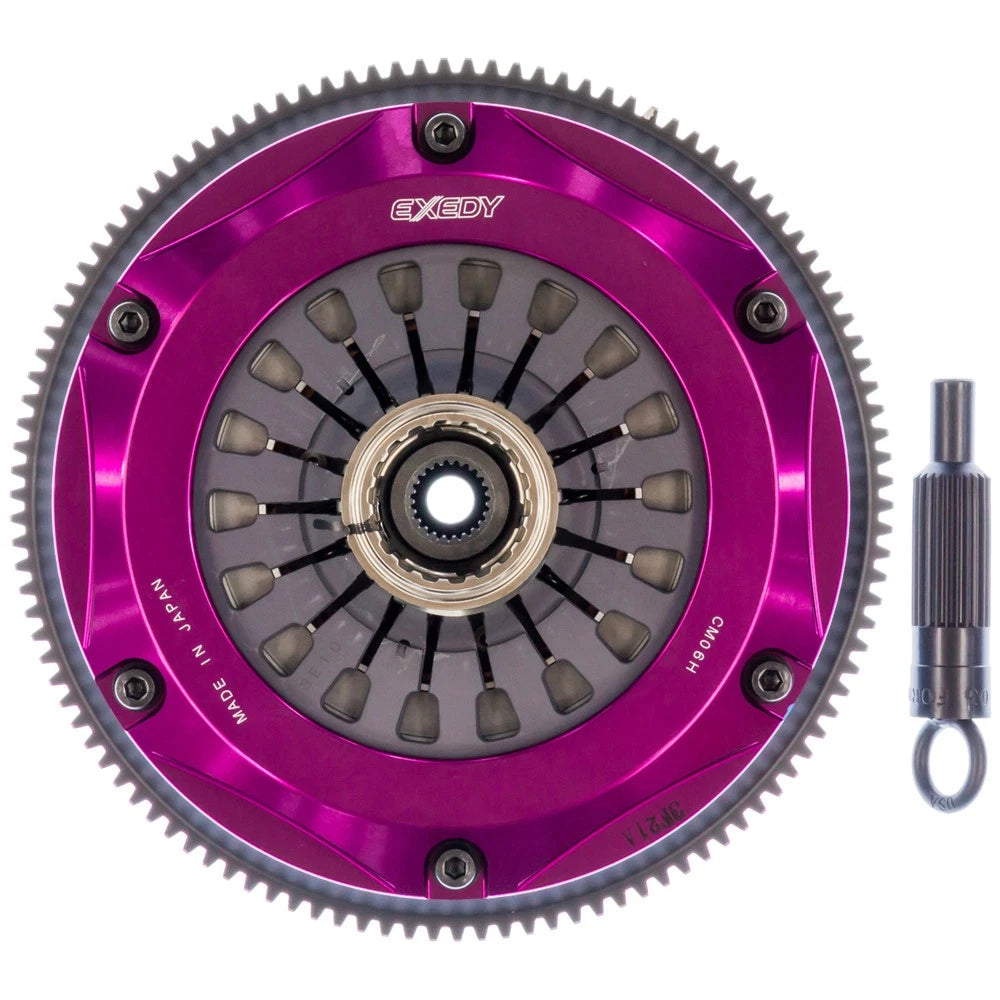 Exedy Cerametallic Stage 5 Twin HD Clutch Kit | 1996-2006 Mitsubishi Evo 4-9 (MM022HD)