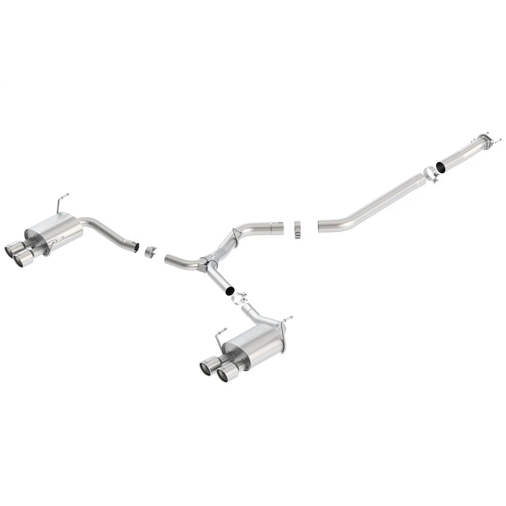 Borla S-Type Cat-Back Exhaust | 2015-2020 Subaru WRX/STI (140595)