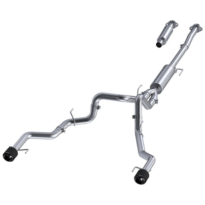 MBRP 5in OD Carbon Fiber Dual Rear Exit Cat Back Exhaust | Ford F150 (22-23) (S52683CF)
