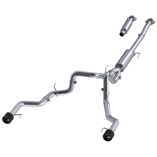MBRP 5in OD Carbon Fiber Dual Rear Exit Cat Back Exhaust | Ford F150 (22-23) (S52683CF)
