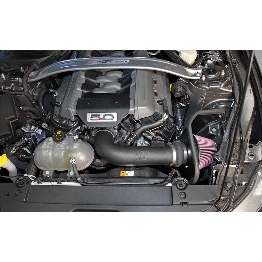 K&N 2015 Ford Mustang GT 5.0L V8 F/I Performance Intake Kit | Ford Mustang (15) (63-2590)