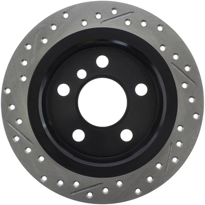 StopTech 127.34159L Rear Left Drilled Disc Brake Rotor for 2014-2019 Mini Cooper