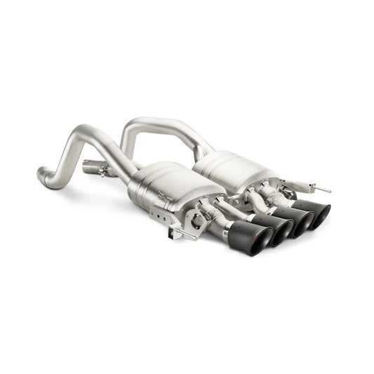 Akrapovic M-CO/TI/3/L Right Side Replacement Muffler for 14-17 Corvette Z06