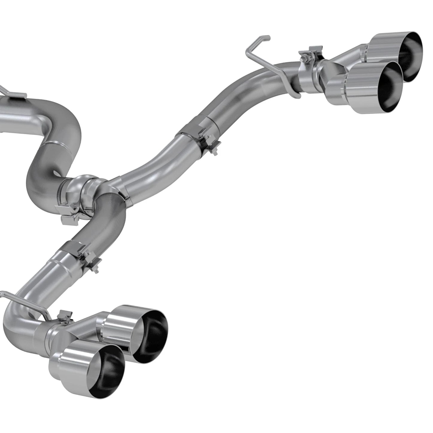 MBRP Performance Pro Series Cat-Back Exhaust System | 2015-2019 Volkswagen Golf R (S46033)