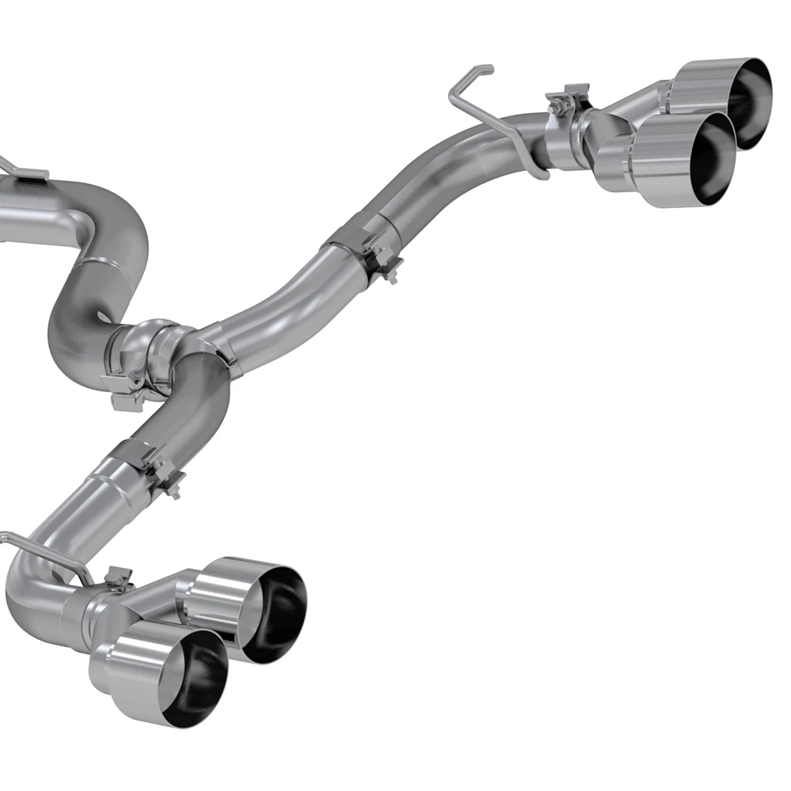MBRP Performance Pro Series Cat-Back Exhaust System | 2015-2019 Volkswagen Golf R (S46033)