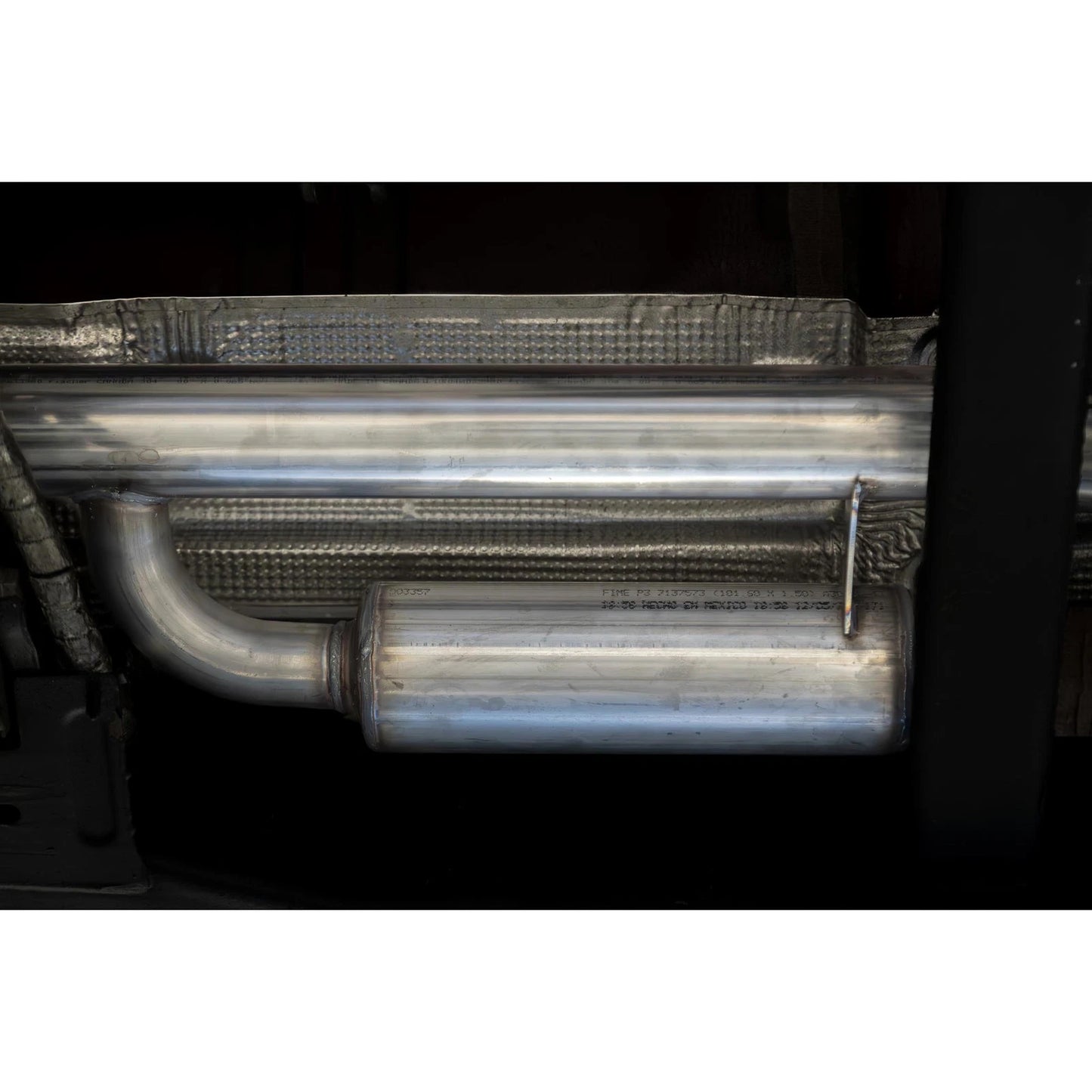MBRP Black-Coated Alum. Steel 3in Cat-Back | GM 1500 Silverado/Sierra 2019-2024 (S5019BLK)