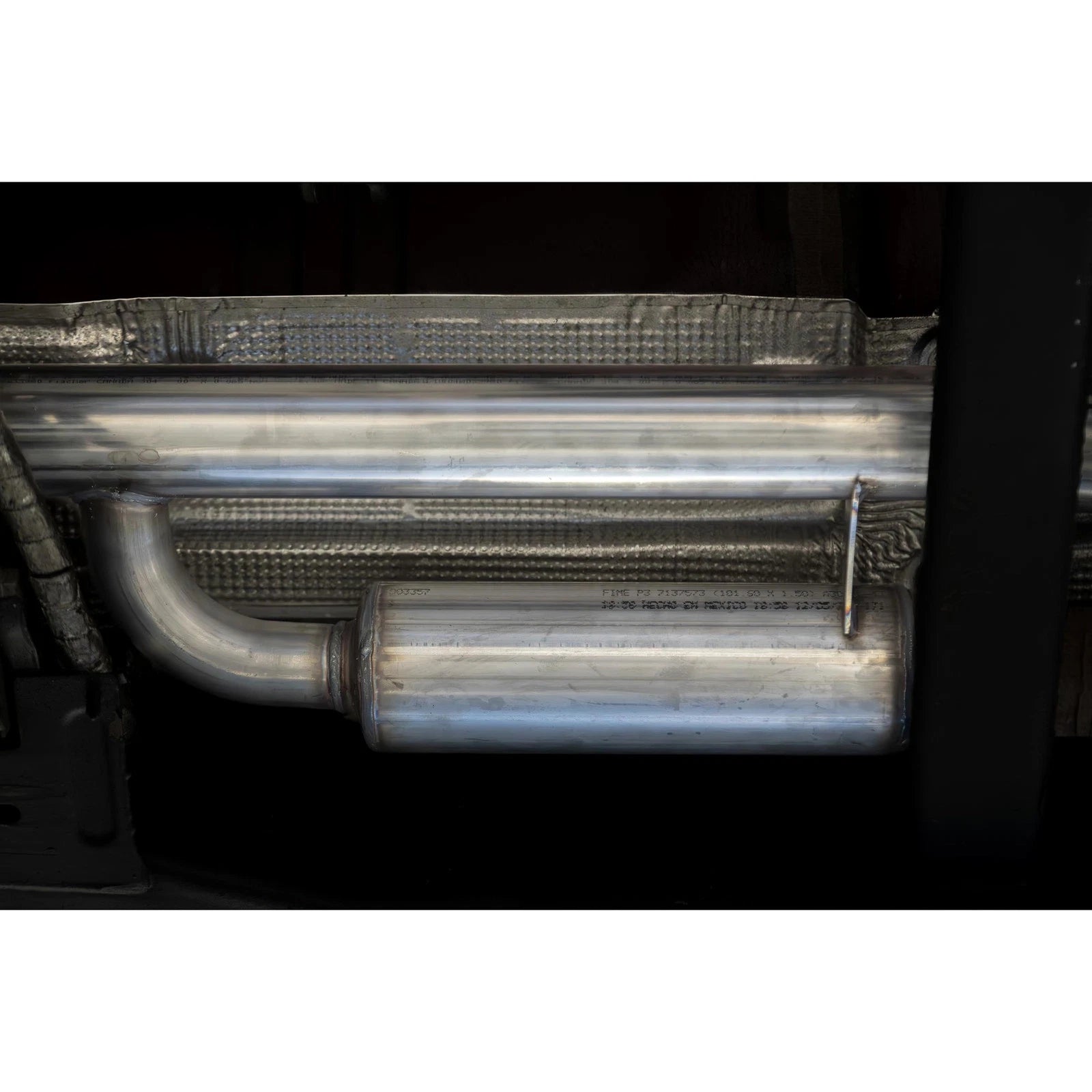 MBRP Black-Coated Alum. Steel 3in Cat-Back | GM 1500 Silverado/Sierra 2019-2024 (S5019BLK)