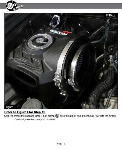 aFe Momentum GT Pro 5R Cold Air Intake w/ Magnuson s/c | Toyota 4Runner V6 4.0L 2010-18 (54-76013)