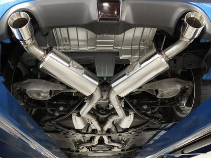 aFe Takeda 2.5in SS Cat-Back Exhaust w/ Polished Tips | Nissan 370Z V6 (09-13) (49-36107)