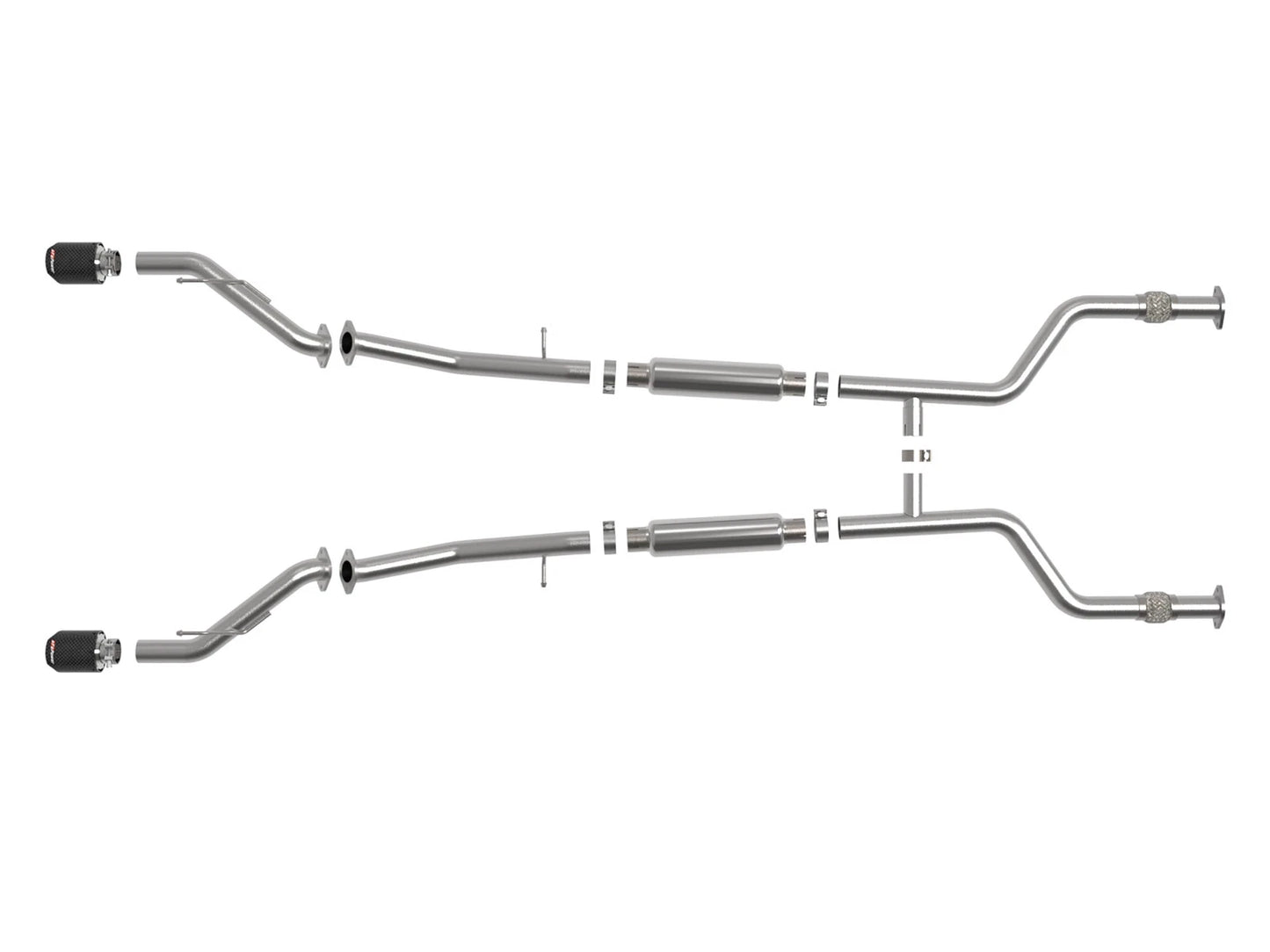 aFe Takeda 2.5in SS Cat-Back Exhaust | Nissan Z (23+) (49-36138-P)
