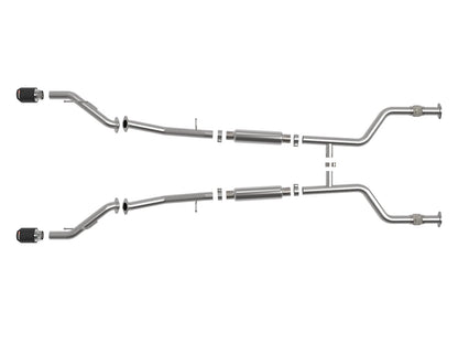 aFe Takeda 2.5in SS Cat-Back Exhaust | Nissan Z (23+) (49-36138-P)