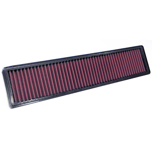 K&N 33-2807 High Flow Performance Washable Air Filter for 88-91 Porsche 944 3.0L