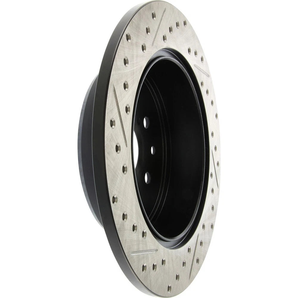 StopTech 127.44090L Rear Left Drilled Brake Rotor for 98-05 GS300 / 01-05 IS300