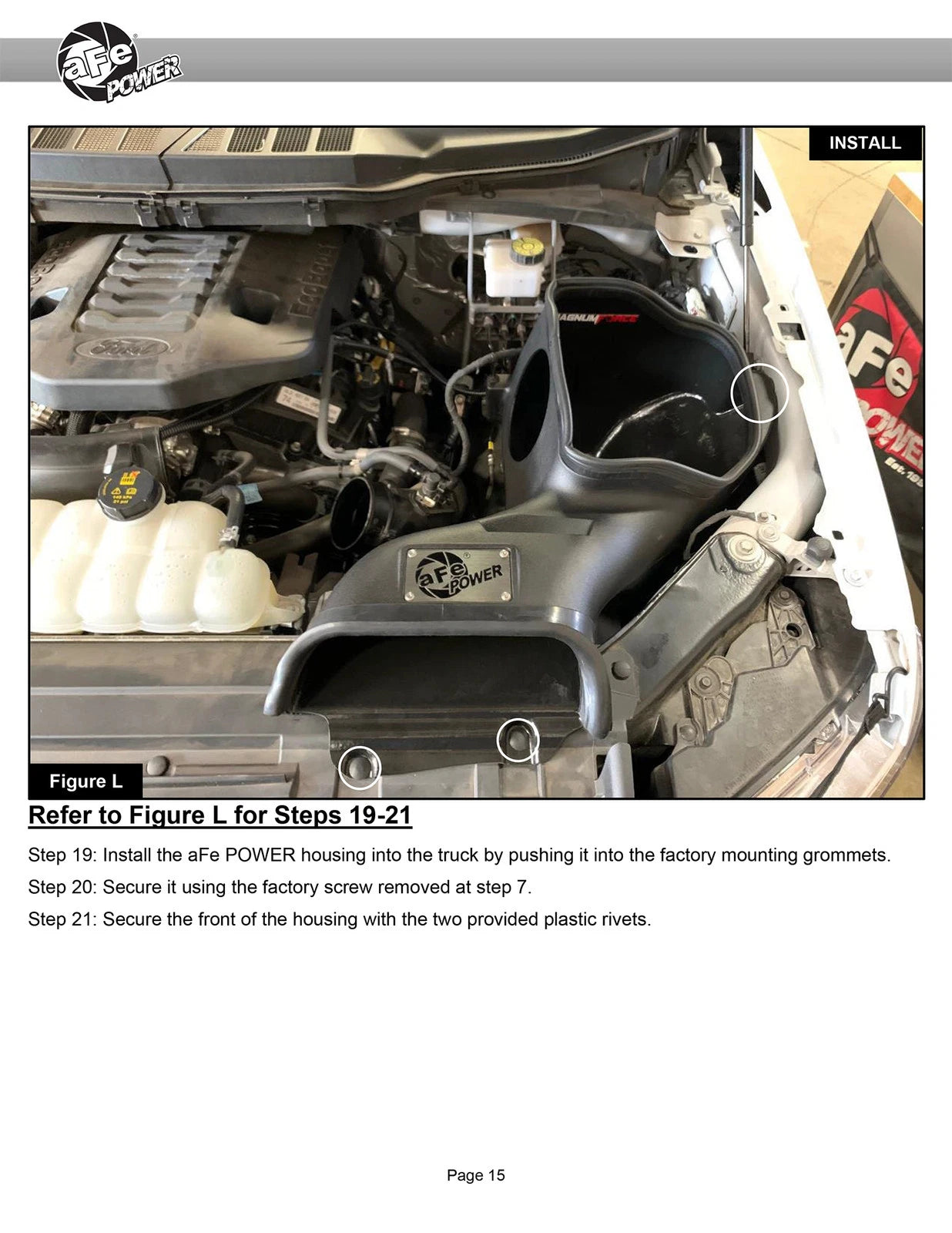 aFe MagnumFORCE Stage-2 Pro DRY S Intake | Ford F-150 V6-3.5L (21) (54-13061D)