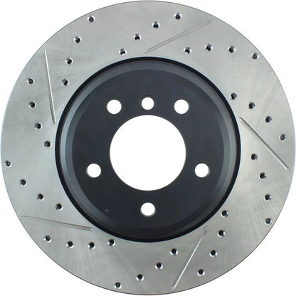 Stoptech Slotted And Drilled Brake Rotor | 2007-2009 BMW 335i (127.34093L)