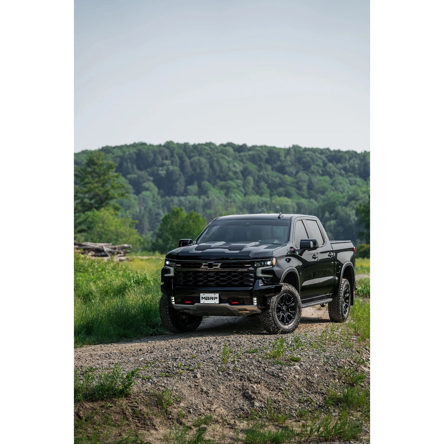 MBRP 2.5in Turn Down 3in Cat Back | Chevrolet Silverado/Sierra ZR2/AT4X 6.2L (22-23) (S5006304)